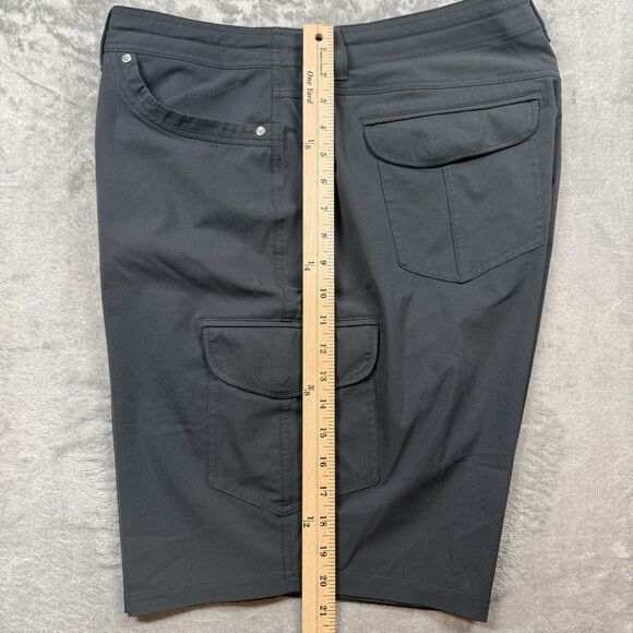 Kuhl 6417 Freeflex 10” Blue Stretch Cargo Athletic Hiking Outdoor Shorts Sz 18W - Picture 8 of 10